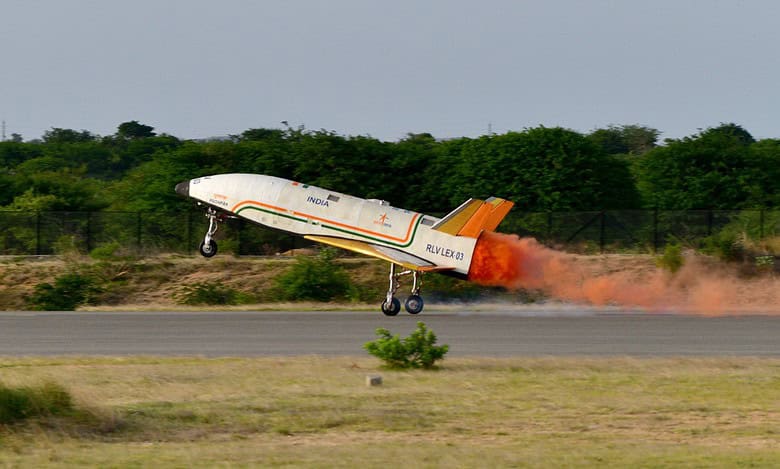 ISRO achieves hattrick in Reusable Launch Vehicle Landing experiment