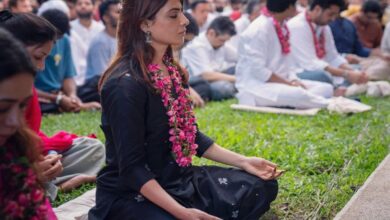 Samantha Ruth Prabhu shares glimpse of blissful meditation session in latest pic