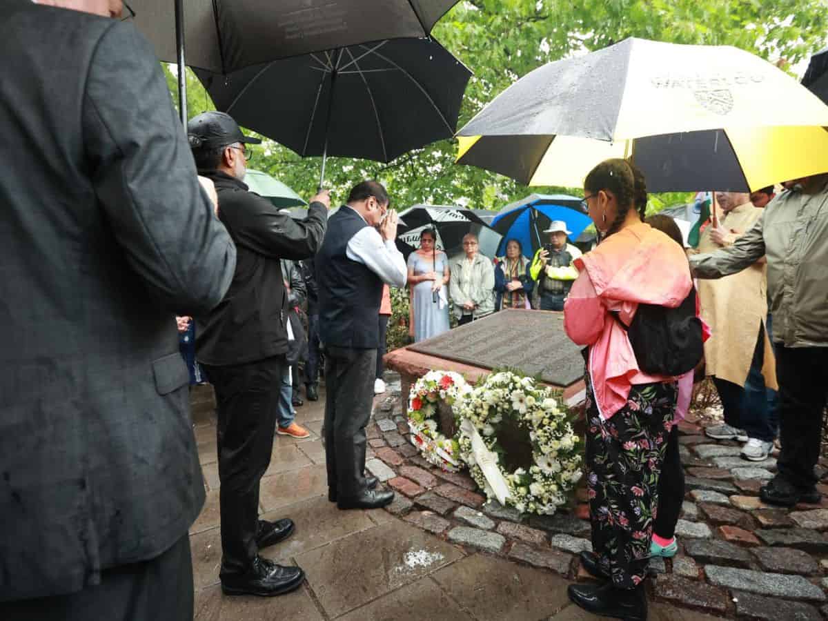 High Commissioner Sanjay Kumar Verma paid homage to the victims of Air India flight 182 Kanishka