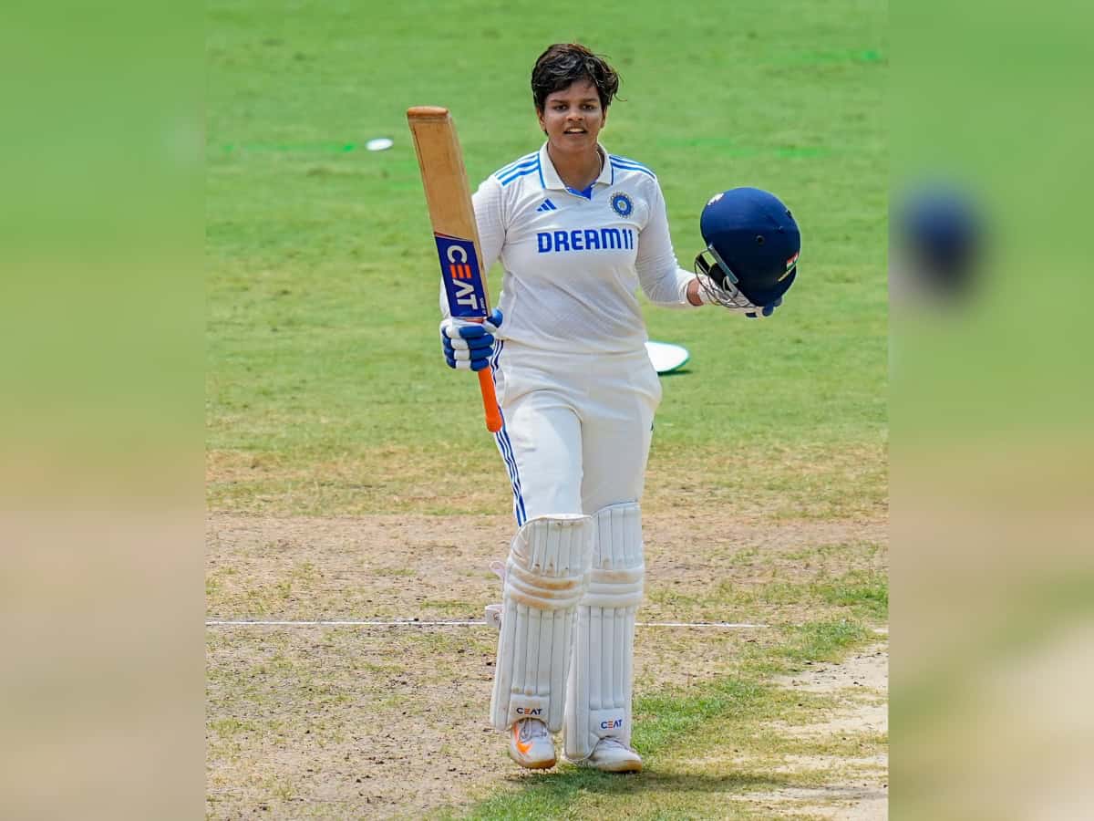 Shafali Verma becomes fastest woman double-centurion in Test cricket