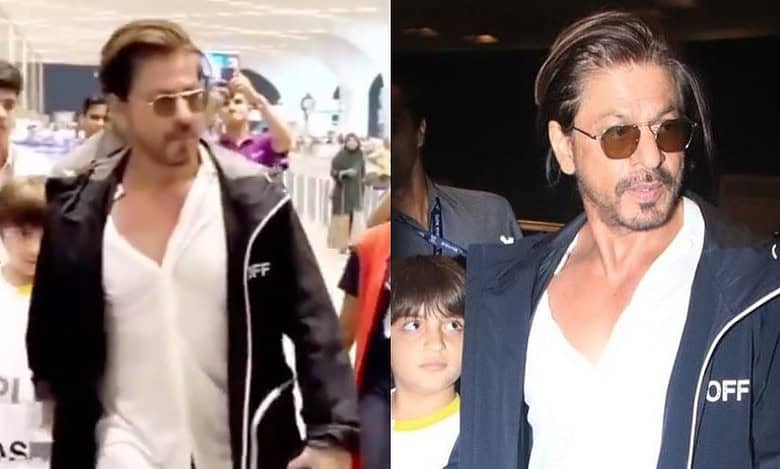 Shah Rukh Khan's Rs. 1.77 lakh airport look with son AbRam
