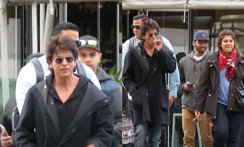 SRK spotted smoking with Pooja Dadlani, video goes viral