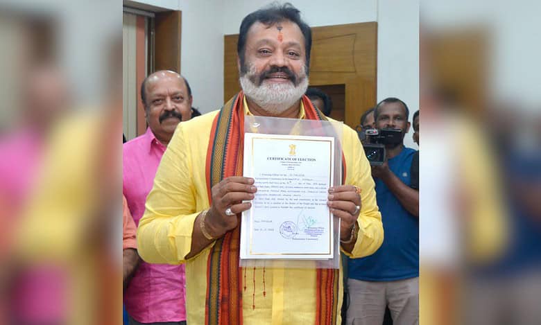 Union minister Suresh Gopi calls Indira Gandhi ‘mother of India’