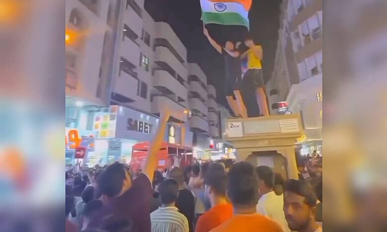 Watch: Celebrations in Dubai after India wins T20 World Cup