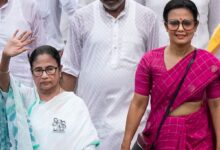 TMC Mamata Banerjee with Mohua Moitra