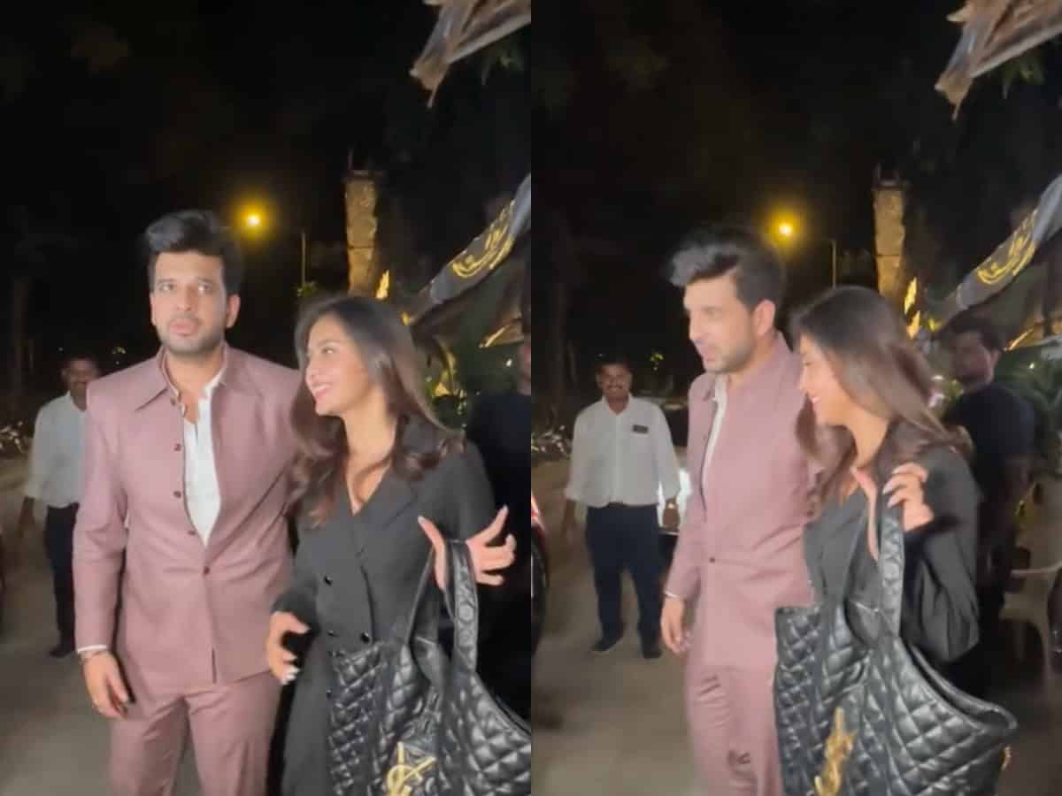 Tejasswi & Karan dismiss breakup rumors, seen dining in Mumbai