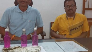 Telangana cop caught taking Rs 50K bribe
