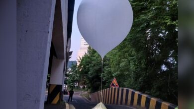 N Korea sends 600 trash-carrying balloons to S Korea: Seoul's military