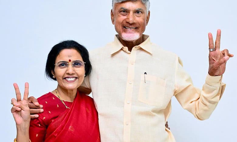 Chandrababu Naidu lodges a straight win for the eighth term in Kuppam assembly constituency by a margin of 48,006 votes.