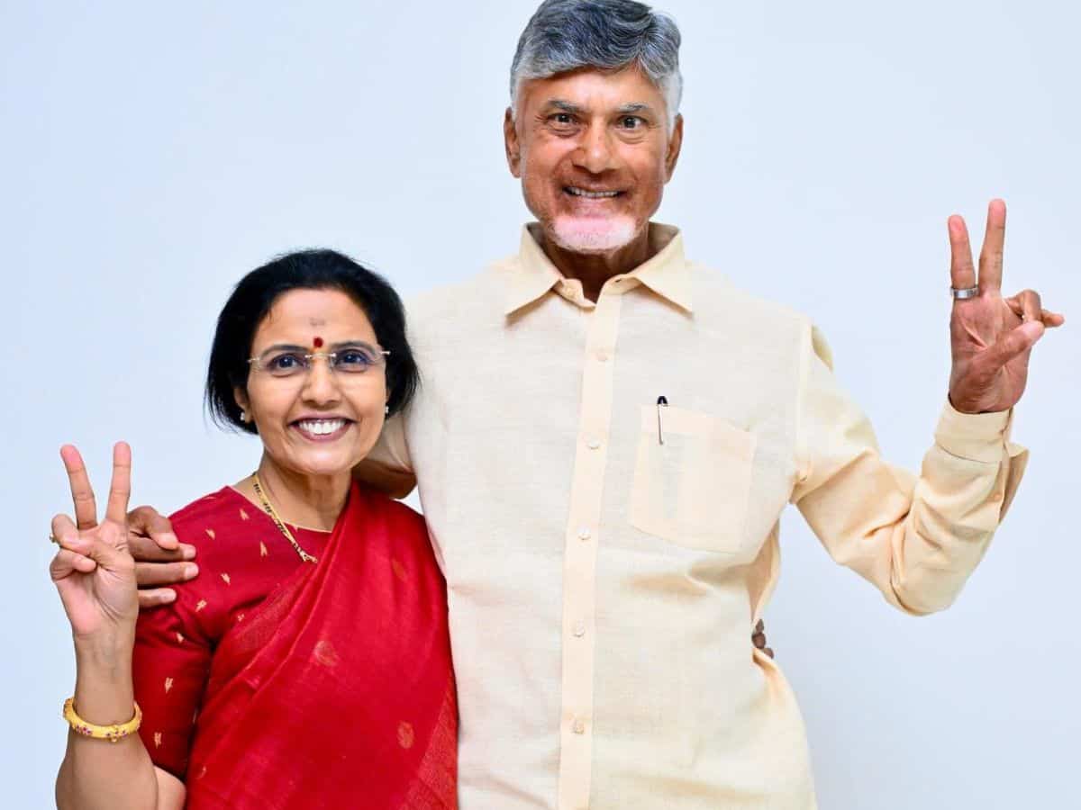 Chandrababu Naidu lodges a straight win for the eighth term in Kuppam assembly constituency by a margin of 48,006 votes.