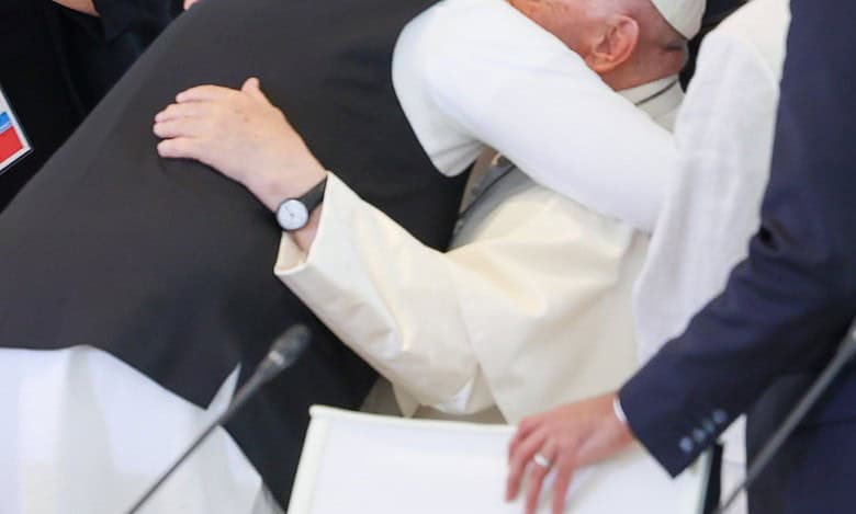 PM modi with Pope Francis