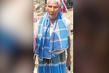 92-yr-old visually impaired man votes for first time in Jharkhand's Sahibganj