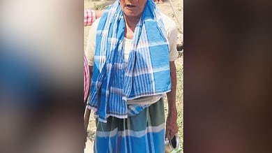 92-yr-old visually impaired man votes for first time in Jharkhand's Sahibganj
