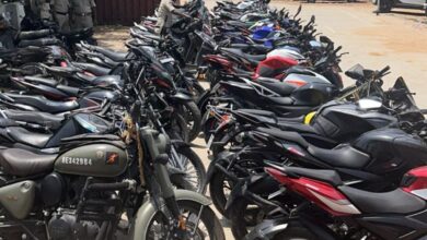 Cyberabad cops seize 50 bikes for illegal street racing