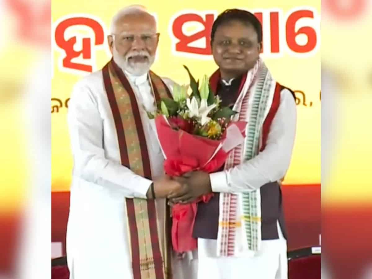 Mohan Charan Majhi takes oath as CM as BJP makes debut in Odisha