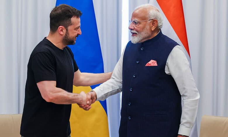 Way to peace is through "dialogue and diplomacy": PM Modi to Zelenskyy