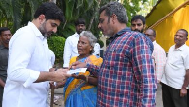 Nara Lokesh hold Praja Darbar in Mangalagiri