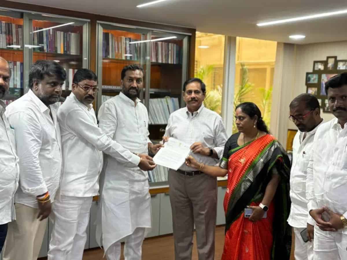 BJP MP M Raghunandan Rao writes to HMRL MD NVS Reddy, proposing extension of metro line from Miyapur to Patancheru in the first phase.