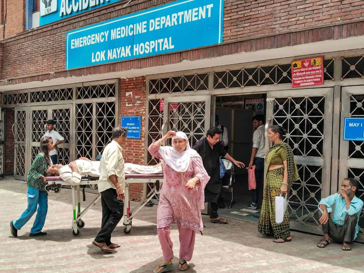Sharp rise in heatstroke cases, casualties in hospitals as heat wave batters Delhi