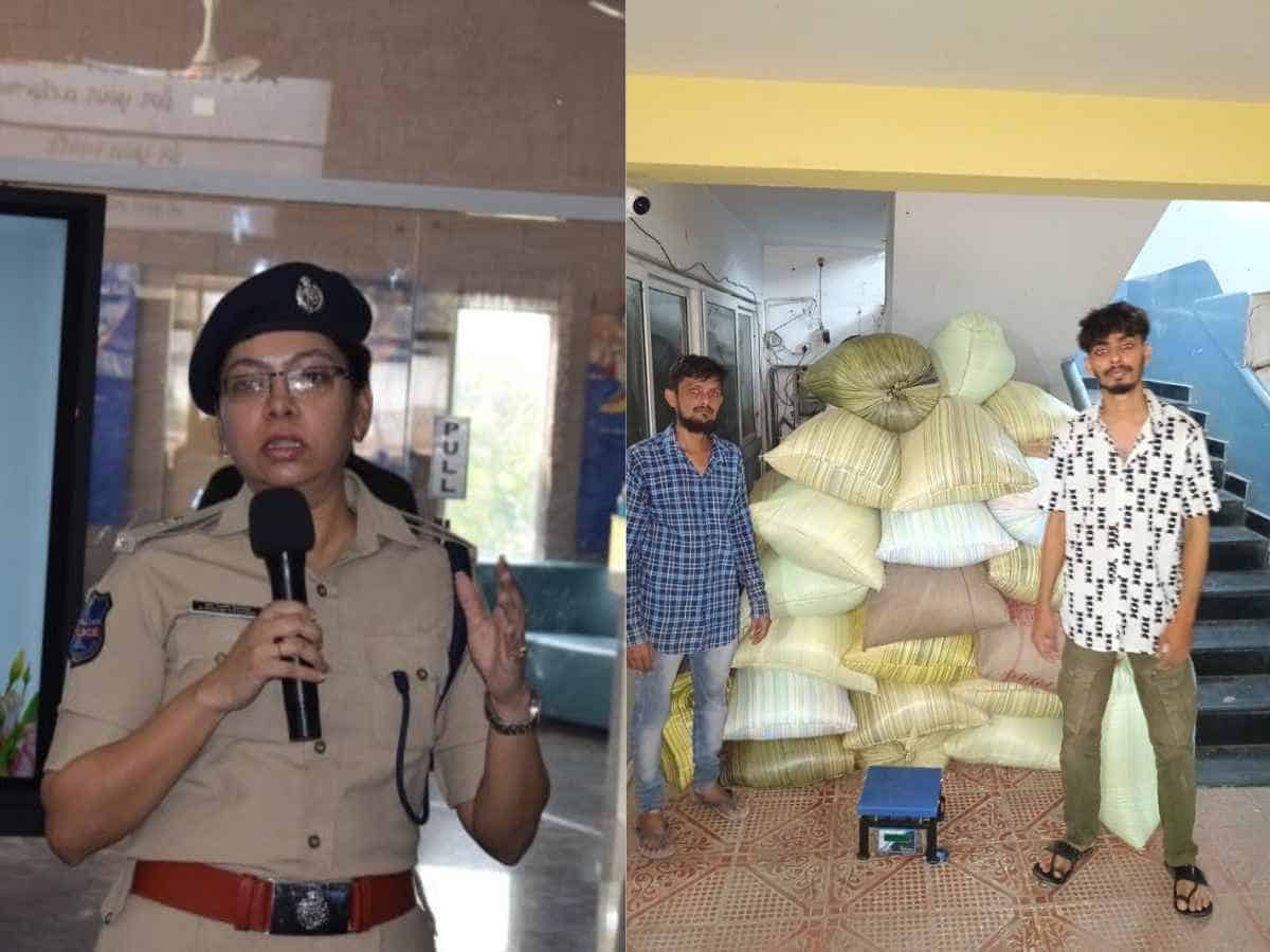 The commissioner's task force arrests 5 persons for illegally accumulating and selling PDS rice and wheat to agents in the black-market.