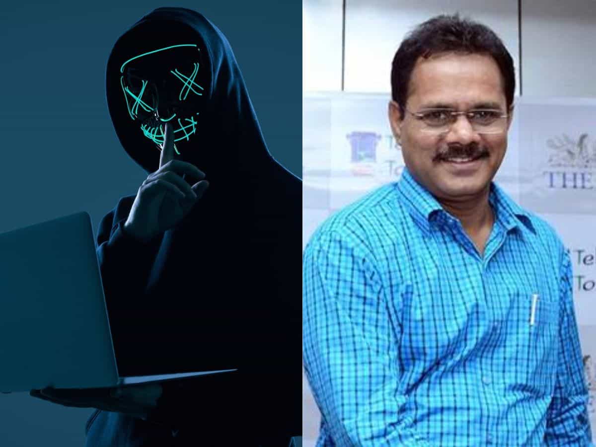 Principal secretary to governor Burra Venkatesham complains that a fraudster was using gmail ID sriburravenkatesham@gmail.com to impersonate him to defraud people,