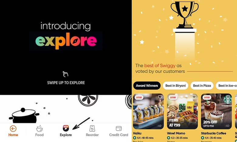 Swiggy introduces ‘Explore’ feature for enhanced food discovery