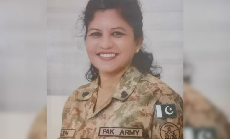 Christian woman becomes brigadier in Pakistan army for first time