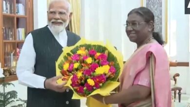 PM Modi meets President Murmu ahead of govt formation