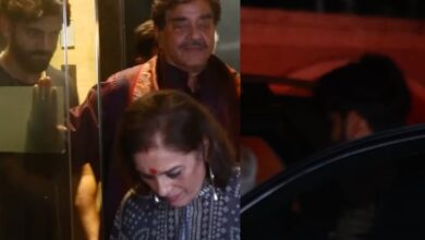 Zaheer Iqbal touches Sonakshi Sinha's mother's feet, video viral