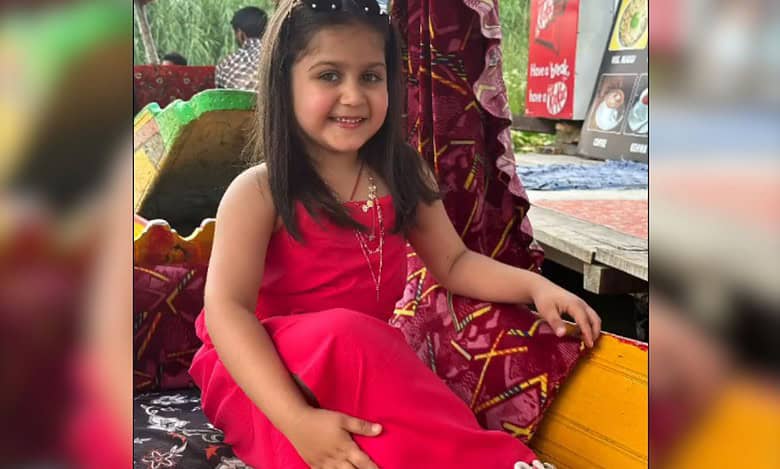 a girl in kashmir