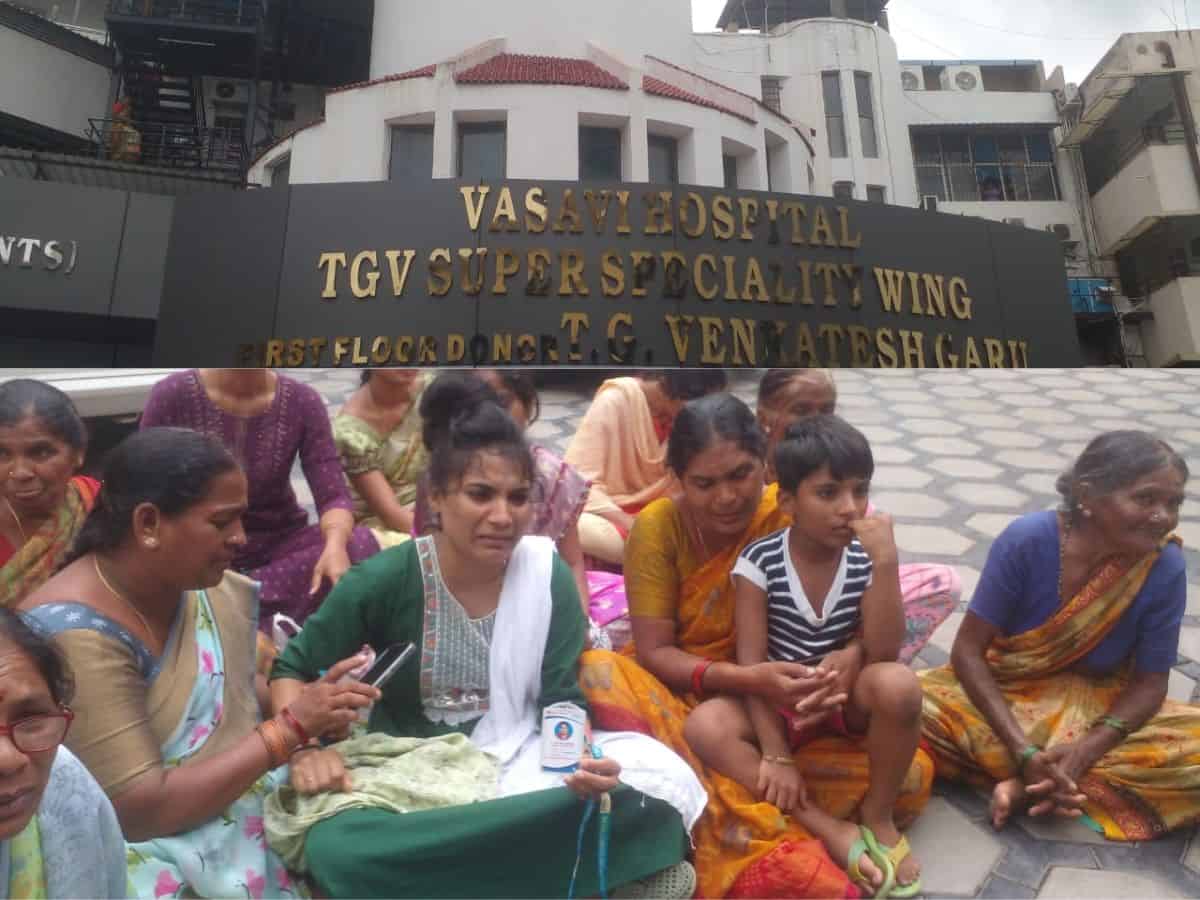 K Kanaka Reddy (40), a resident of Vidyanagar, has been working as a cath lab technician at Vasavi Hospital located in Lakdikapul for seven years.