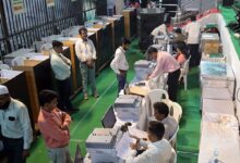 Counting of votes for Lok Sabha seats