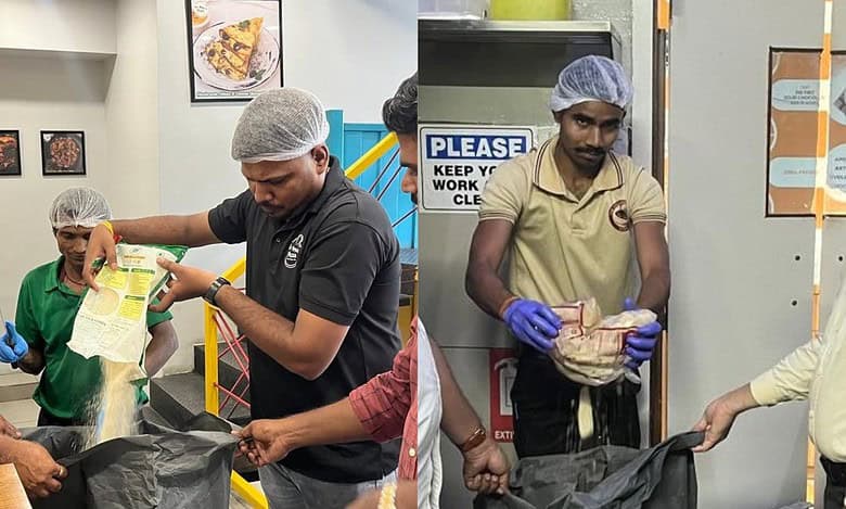 Raids on restaurants in Hyderabad continue, expired products found