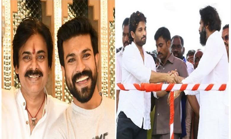 Ram Charan, Allu Arjun congratulate Pawan Kalyan over his win in elections