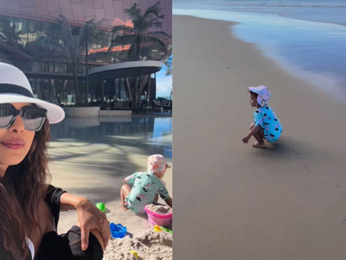 Sunday vibes: Priyanka Chopra enjoys beach day with daughter Malti Marie