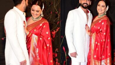 Price of Sonakshi Sinha's bridal red wedding reception saree