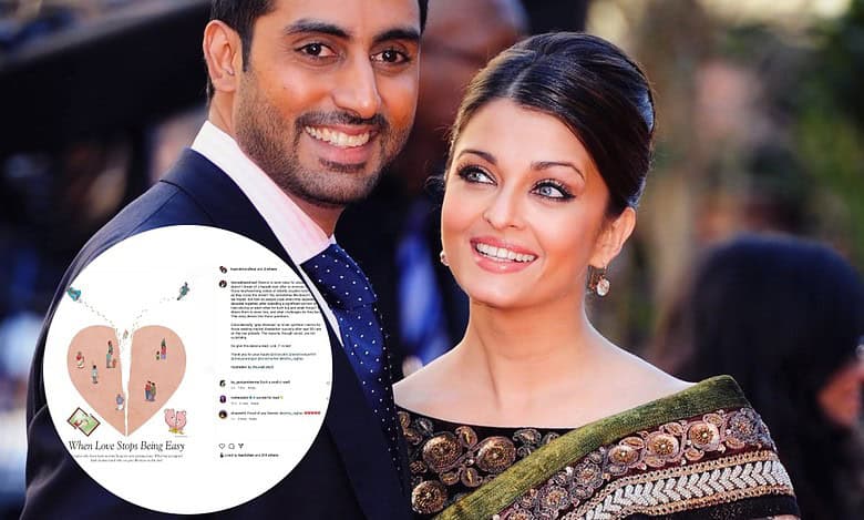 'Divorce is never easy': Abhishek Bachchan's emotional Insta move