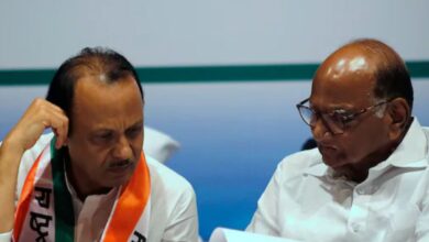 Ajit pawar and sharad pawar