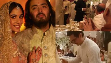 Crazy viral: SRK, Aamir serve food to guests at Ambanis wedding