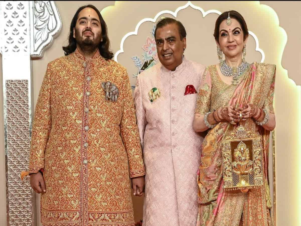 Talk of Town: Anant Ambani and his Rs 200 crore wedding sherwani