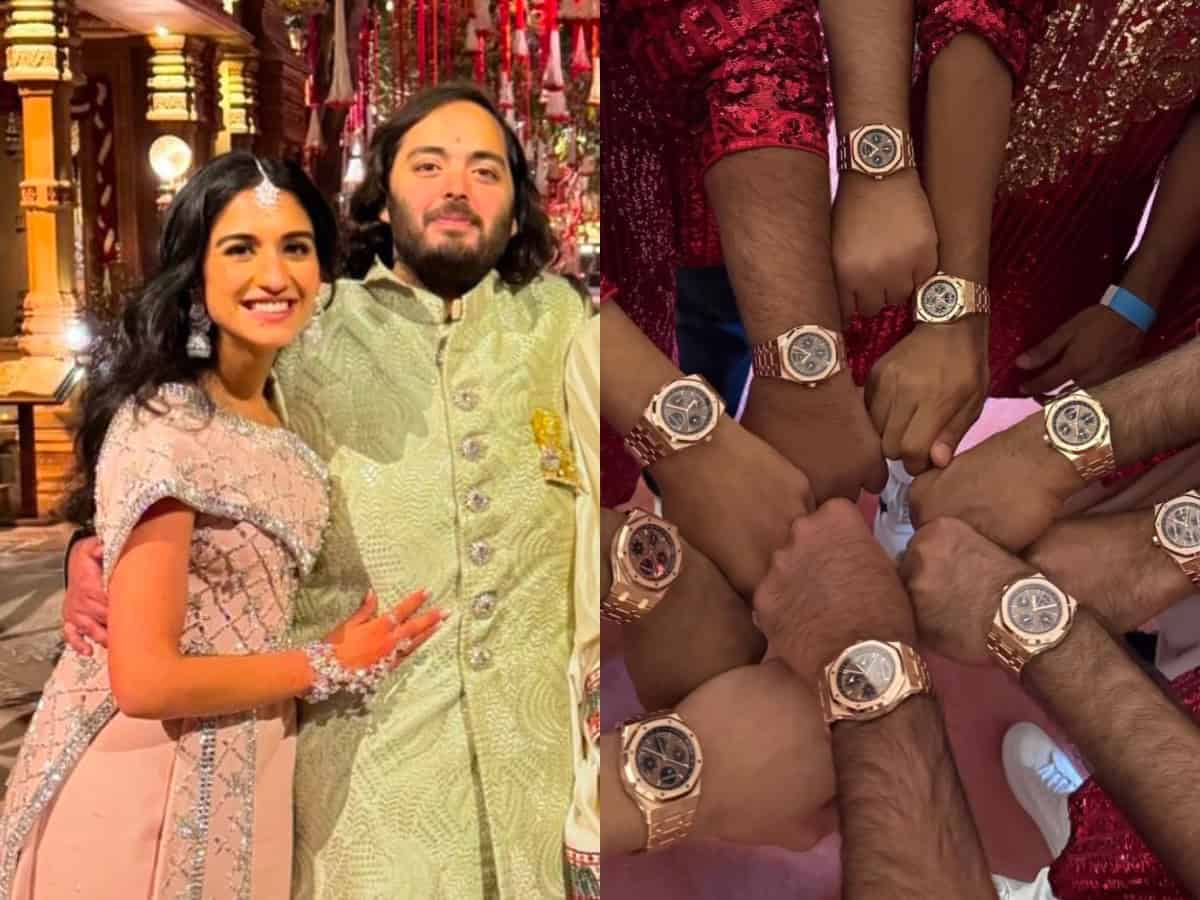 Internet buzz: Anant Ambani's wedding and lavish watch gifts