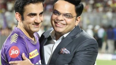 BCCI secretary Jay Shah and Gautam Gambhir