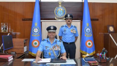 Hyderabad: Hrushikesh Jagannath Page assumes command at Begumpet Air Force Station