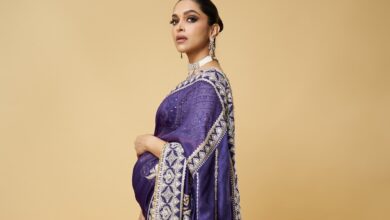Anant Ambani-Radhika Merchant sangeet: Deepika Padukone flaunts baby bump in purple saree