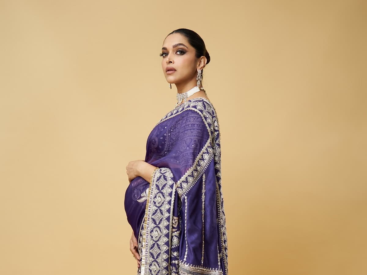 Anant Ambani-Radhika Merchant sangeet: Deepika Padukone flaunts baby bump in purple saree