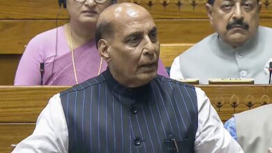 Defence Minister Rajnath Singh