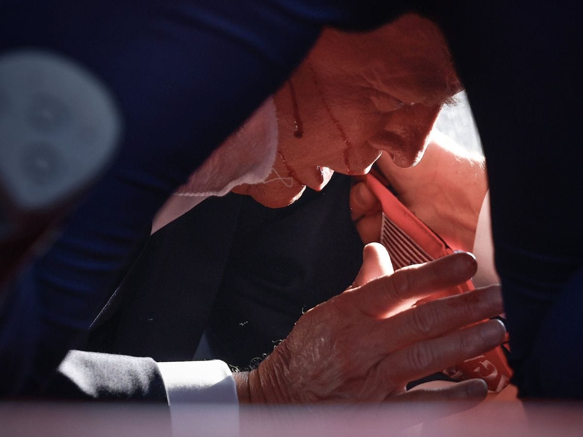 Video shows moment Donald Trump was shot, head tilt saved life