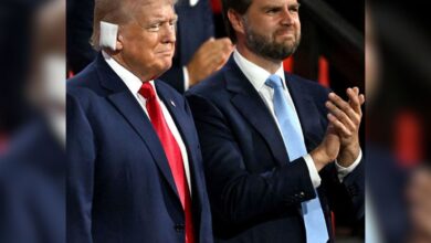 Donald trump and JD vance