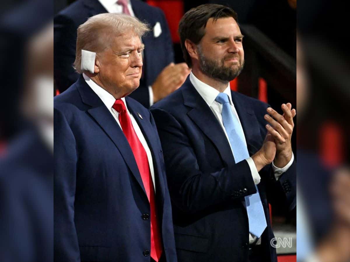 Donald trump and JD vance