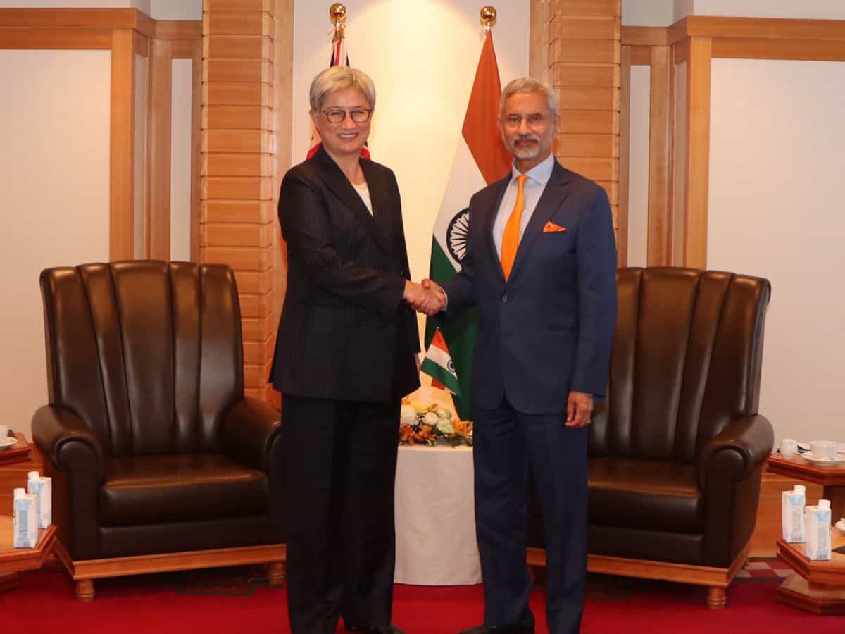 EAM Jaishankar and Australian FM wong